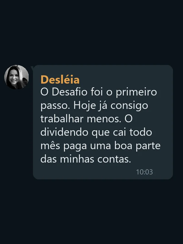 Depoimento Desléia